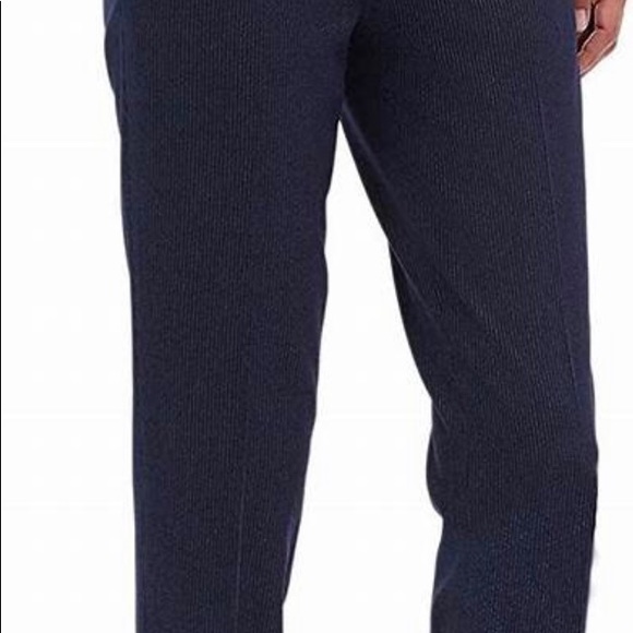 Banana Republic Ryan Pant (Sz8) Navy Stripe - Picture 4 of 4
